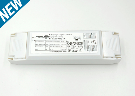 MLC40C-PA Natural Light Adaptive LED Driver 40w With Daylight Harvesting Function