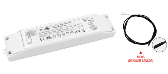 Flicker - Free Dimmable Led Driver MLC40C-DH Daylight Harvesting MS06