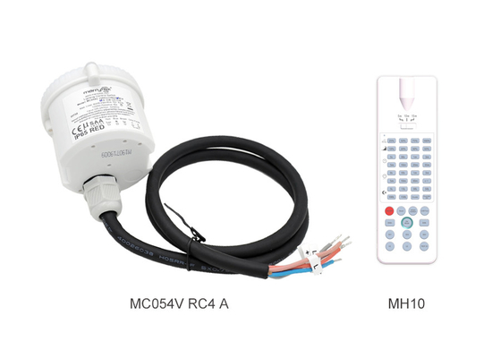 Compact Design Dimmable Motion Sensor MC054V RC 4 Series 1 - 10V Dimming